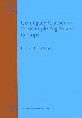 Conjugacy classes in semisimple algebraic groups
