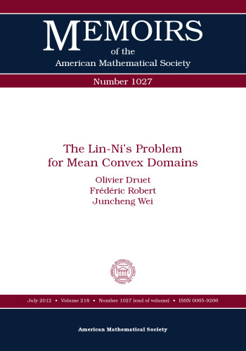 The Lin-Ni's problem for mean convex domains