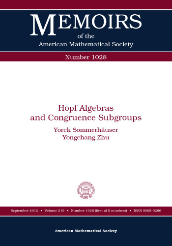 Hopf algebras and congruence subgroups