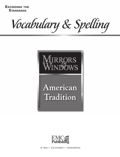 Vocabulary and Spelling American Tradition