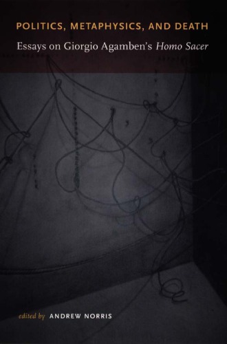 Politics, Metaphysics, and Death: Essays on Giorgio Agamben's Homo Sacer