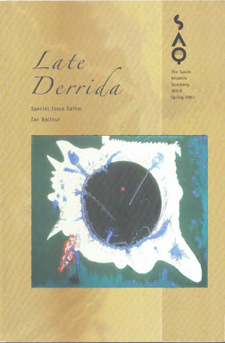 Late Derrida