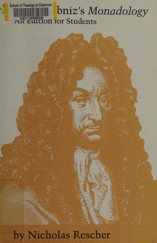 G.W. Leibniz's Monadology: An edition for students