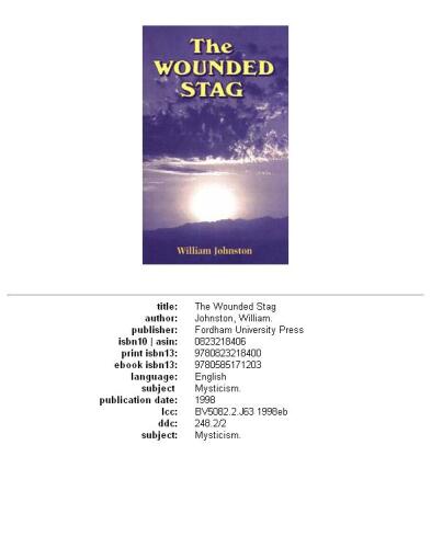 The Wounded Stag