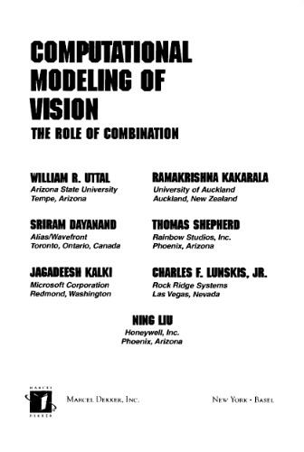 Computational Modeling of Vision: The Role of Combination