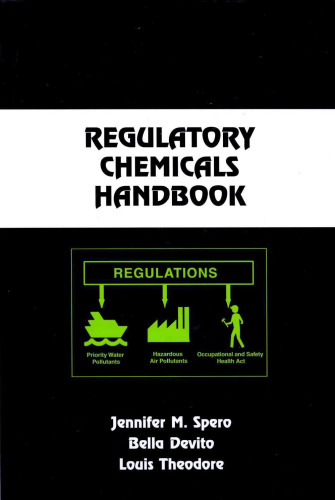 Regulatory Chemicals Handbook