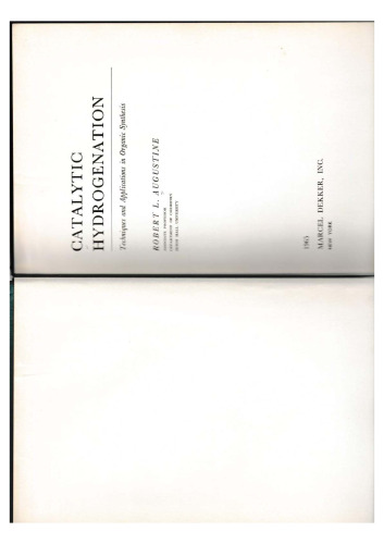 Catalytic Hydrogenation