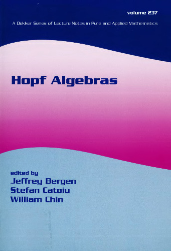 Hopf Algebras