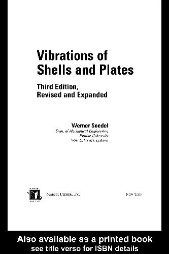 Vibrations of Shells and Plates, Third Edition