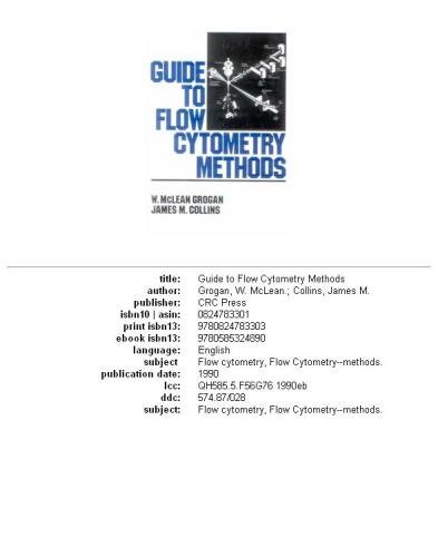 Guide to Flow Cytometry Methods
