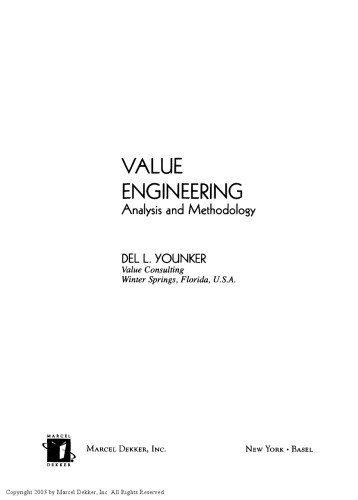 Basic Cost Engineering