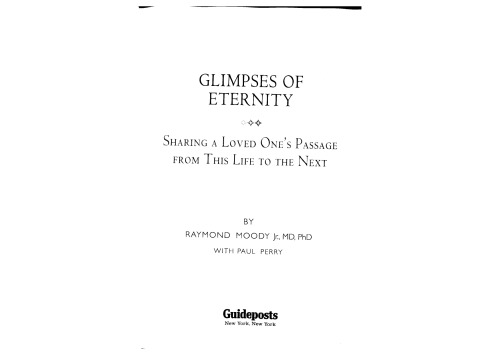 Glimpses of Eternity (Mind Body Spirit)