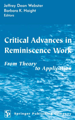 Critical Advances in Reminiscence Work: From Theory to Application
