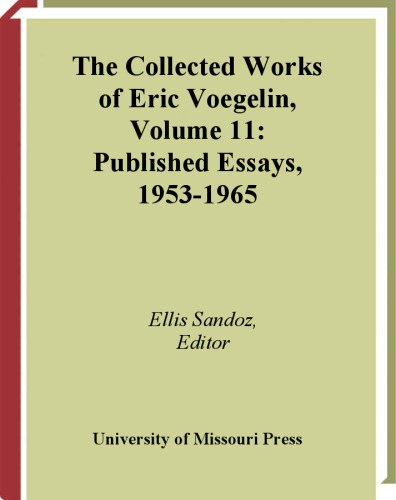 Published Essays, 1953-1965