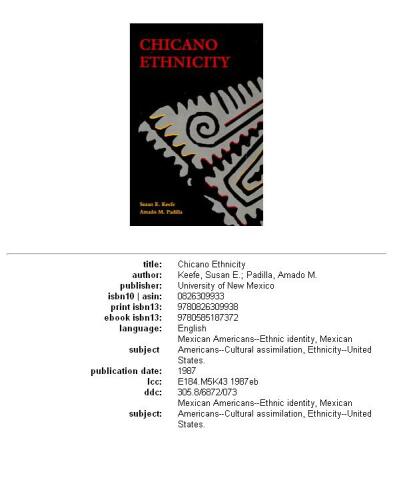 Chicano Ethnicity