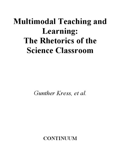 Multimodal Teaching and Learning (Advances in Applied Linguistics)