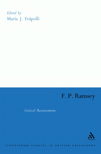 F. P. Ramsey: Critical Reassessments