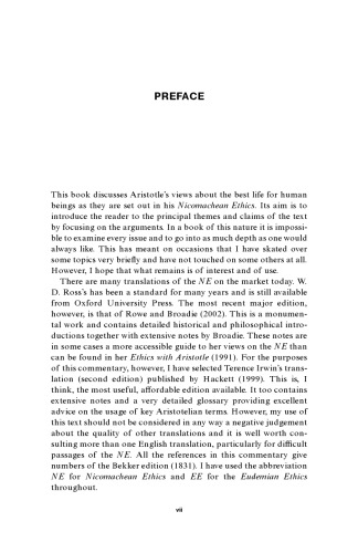 Aristotle's 'Nicomachean Ethics': A Reader's Guide (Reader's Guides)