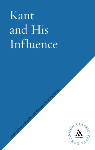 Kant And His Influence