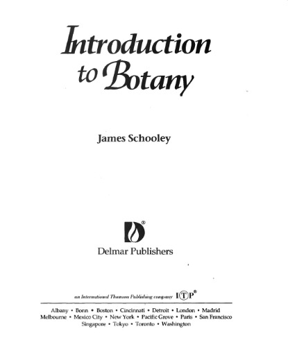 Introduction to botany