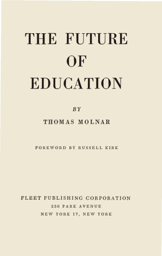 The Future of Education