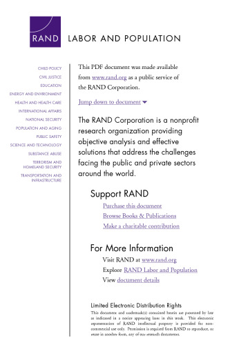 The Economics of Investing in Universal Preschool Education in California