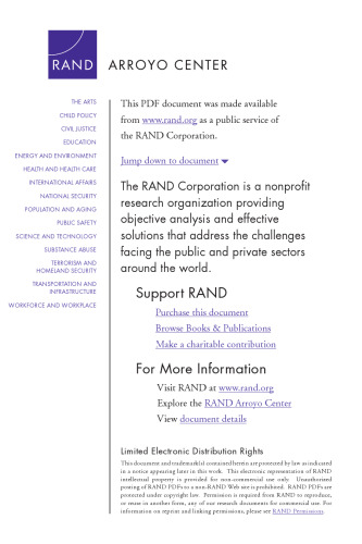 Assessing Irregular Warfare: A Framework for Intelligence Analysis
