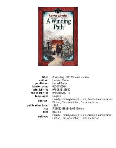 A winding path