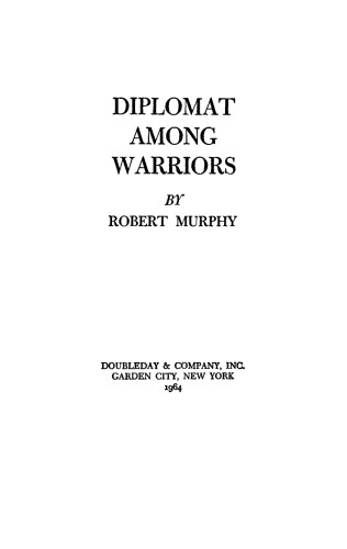 Diplomat Among Warriors