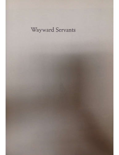 Wayward Servants: The Two Worlds of the African Pygmies