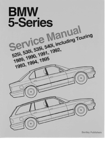 BMW 5 Series (E34) Service Manual: 1989-1995 (BMW)