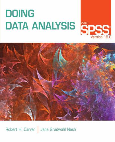 Doing Data Analysis with SPSS: Version 18.0