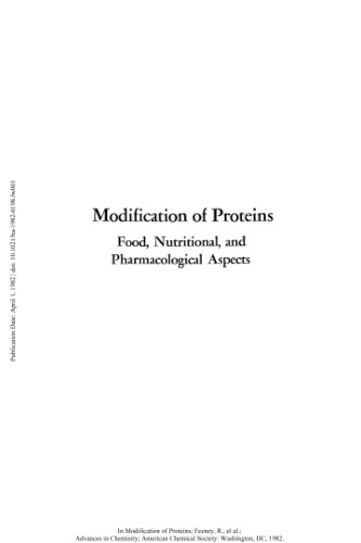 Modification of Proteins