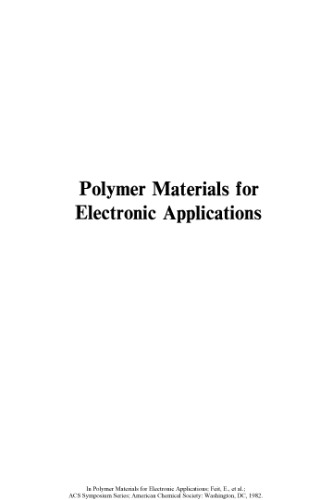 Polymer Materials for Electronic Applications