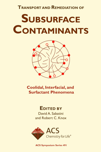 Transport and Remediation of Subsurface Contaminants