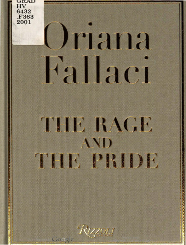 The Rage and the Pride
