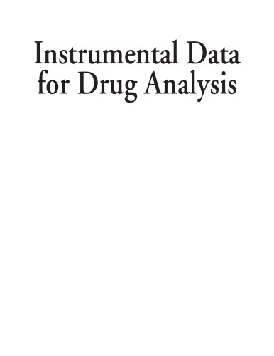 Instrumental data for drug analysis, vol.5