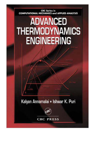 Advanced Thermodynamics Engineering (Computational Mechanics and Applied Analysis)