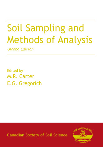 Soil Sampling and Methods of Analysis, Second Edition