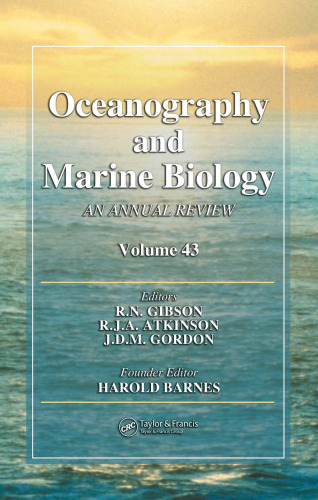 Oceanography and Marine Biology: An Annual Review, Volume 43 (Oceanography and Marine Biology)