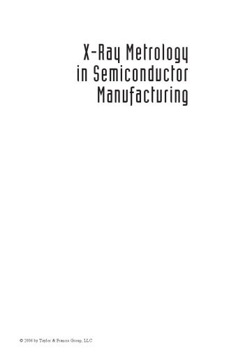 X-ray metrology in semiconductor manufacturing