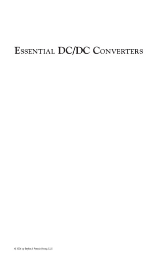 Essential DC/DC converters