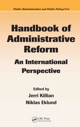 Handbook of Administrative Reform: An International Perspective