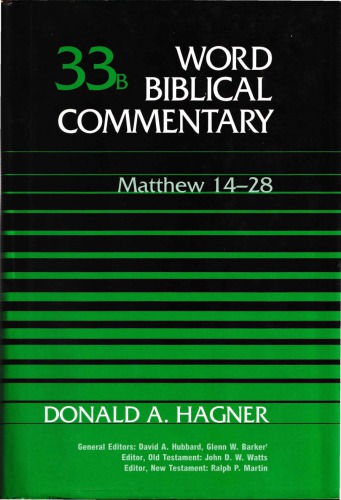 Matthew 14-28