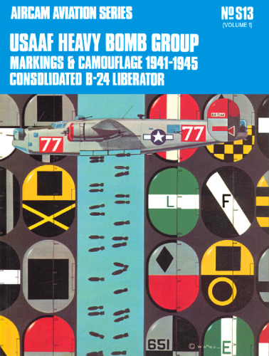 USAAF Heavy Bomb Group: Markings and Camouflage, 1941-45 (Aircam Aviation S)