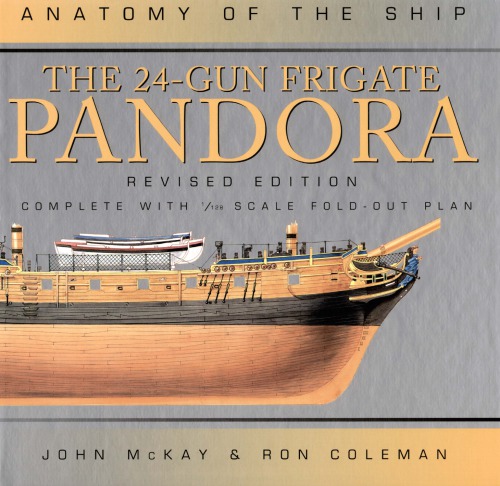 The 24-gun Frigate Pandora 1778