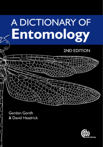 A Dictionary of Entomology
