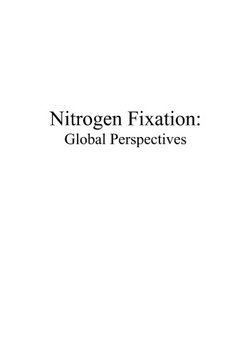 Nitrogen Fixation: Global Perspectives