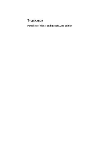 Tylenchida : parasites of plants and insects