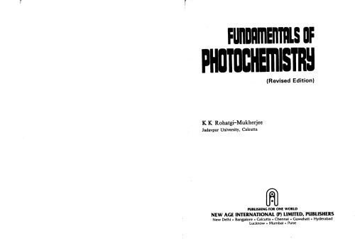 Fundamentals of Photochemistry